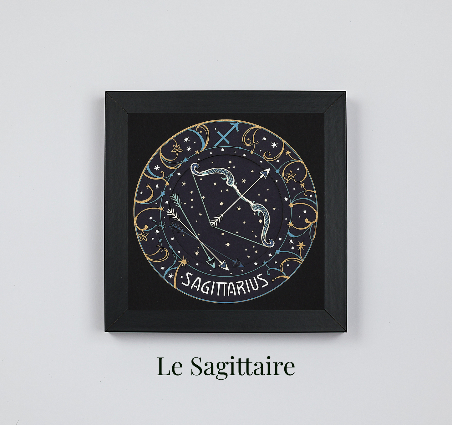 Lot de 2 tableaux Signes Astrologiques